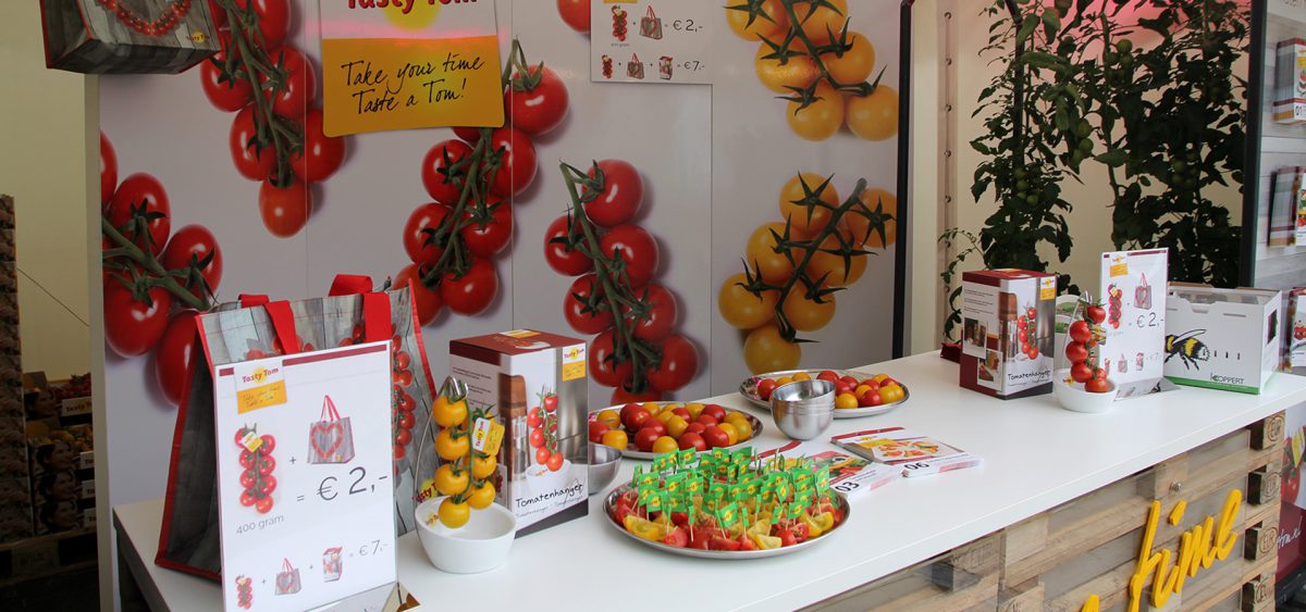 Promotiemateriaal TastyTom door Arton